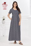 Purvi Nighty Vol 1 By Ganpati Cotton Printed Night Wear Nighty Wholesale Price In Surat